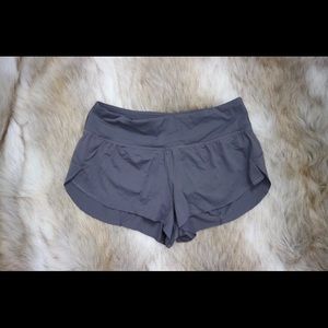 Lululemon Gray Running Shorts Size 8